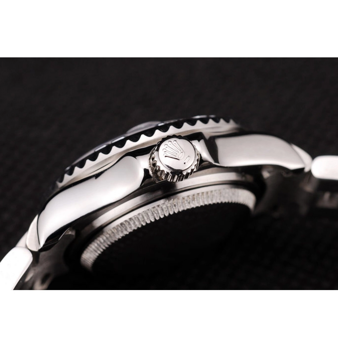 Aaa replica watch Bezel Dial Silver Yacht Beige Rolex Master 0814